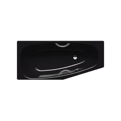 Kaldewei MINI STAR RECHTS Badewanne, schwarz, 1570x700 mm, Tiefe 420 mm