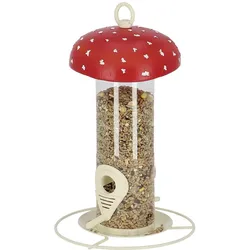 Esschert Design Fliegenpilz- Futtersilo, Vogelhaus