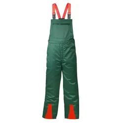 Forst- und Schnittschutzlatzhose "FICHTE"S - 25 - grün