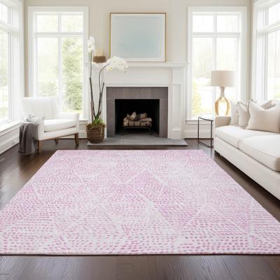Addison Rugs Machine Washable Indoor/ Outdoor Chantille Contemporary Diamonds Rug