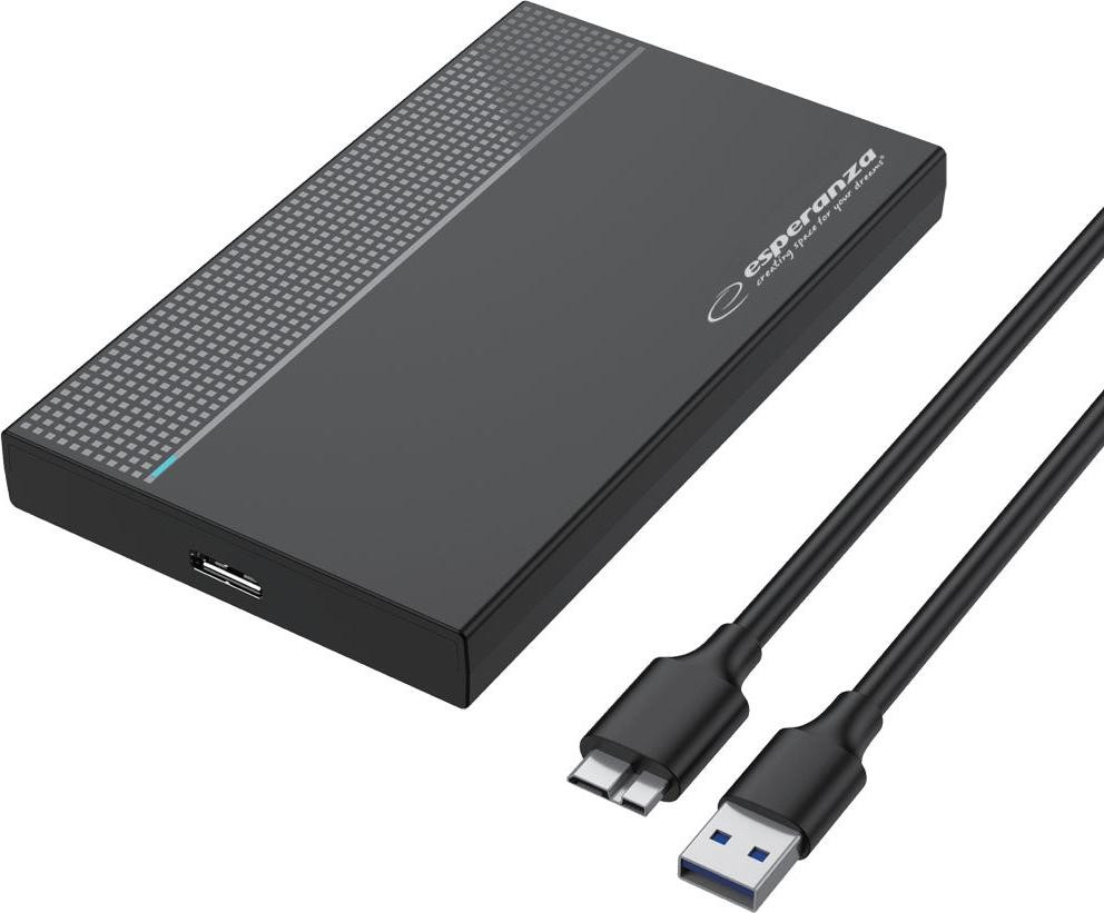 Esperanza Externe behuizing voor 2,5 inch HDD/SSD