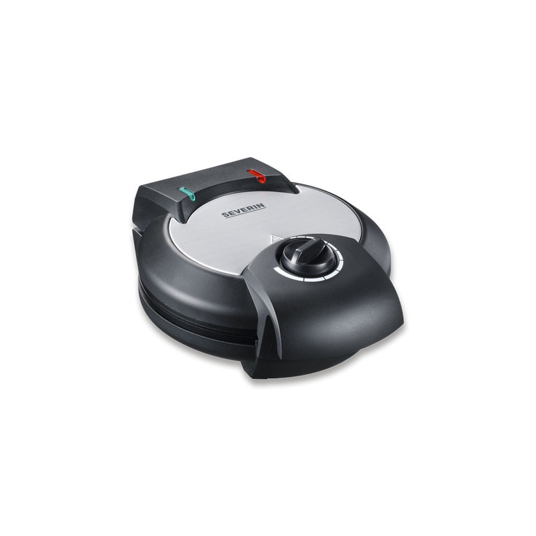 Severin WA 2103 Waffeleisen Edelstahl schwarz