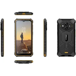 Ulefone MOBILE PHONE RUGKING 3 PRO/8/128GB ORANGE (128 GB, Black, Orange, 6.56", 4G), Smartphone, Orange, Schwarz