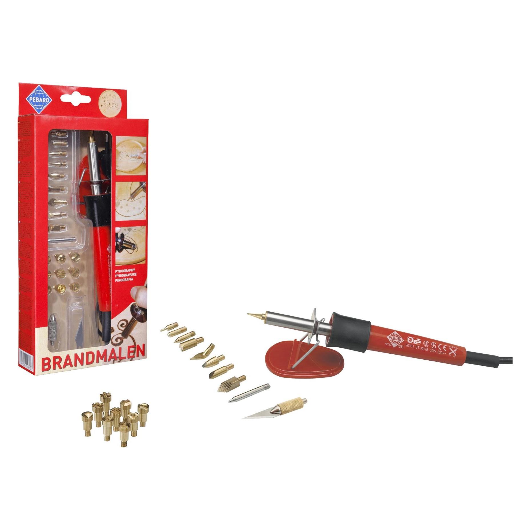Pebaro Brandmal Set (Brandmalkolben) (0261)