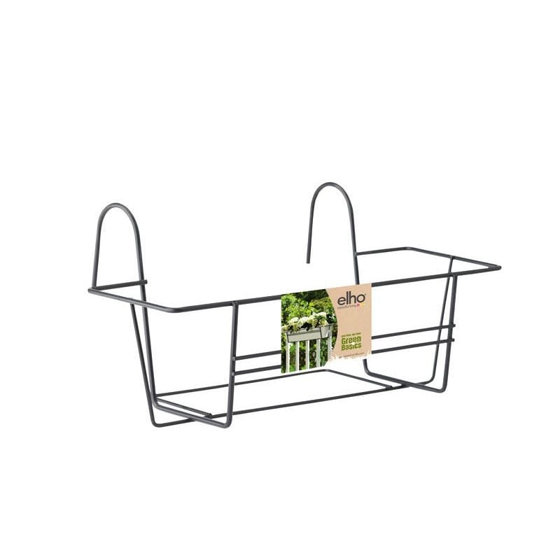 Elho Green Basics balkonrek 60 antraciet