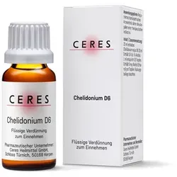 CERES Chelidonium D 6 Dilution 20 ml