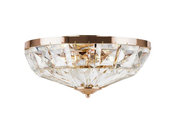 Deckenleuchte Facet Goldfarben max. 60 Watt Deckenlampe