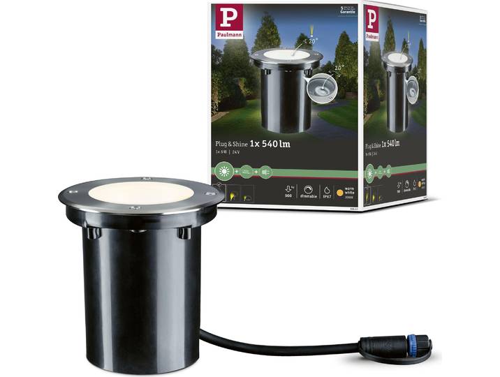 Paulmann Plug & Shine LED encastré de sol Floor spot individuel