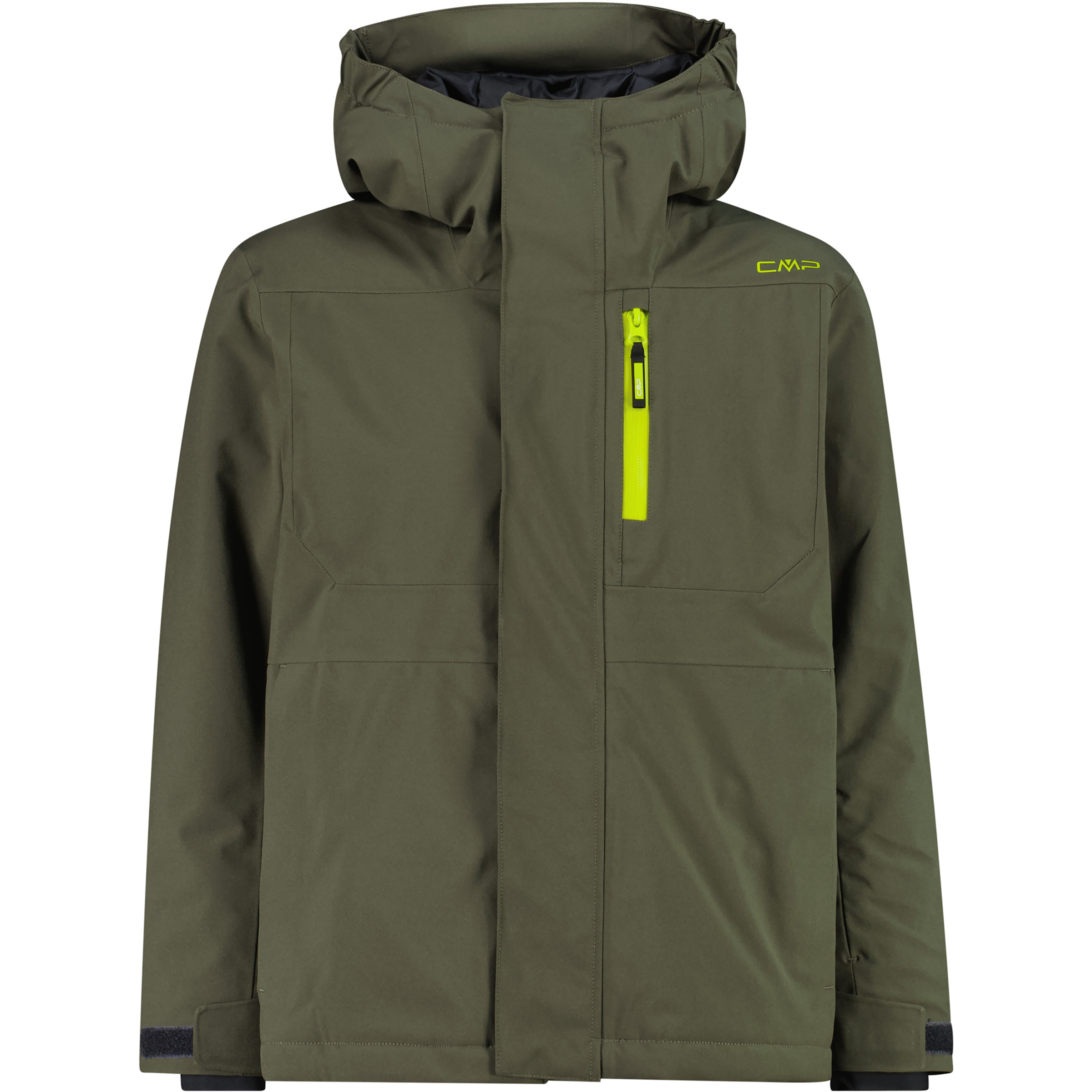 CMP Kinder Isolationsjacke oliv Größe 110 Freeride | Skifahren Isolierend Wasserabweisend