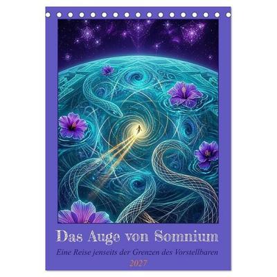 Das Auge von Somnium (Tischkalender 2027 DIN A5 hoch), CALVENDO Monatskalender