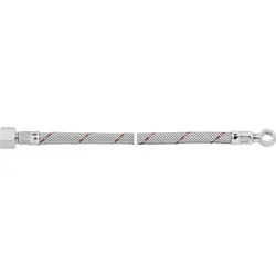 Ölschlauch einerseits 3/8'' Überwurf- mutter, anderseits 10 mm Ring 1250 lg. Abic, Scheer
