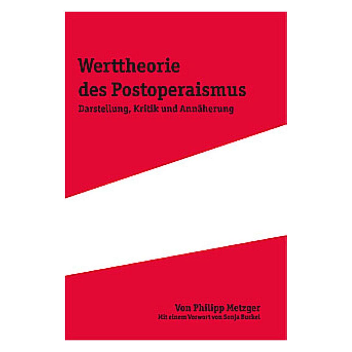 Tectum Die Werttheorie des Postoperaismus (Deutsch, Softcover, Philipp Metzger) (7423079)
