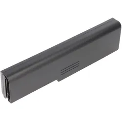 AccuCell Akku Toshiba Sat Pro U400 series, Li-Ion (5200 mAh), Notebook Akku, Schwarz