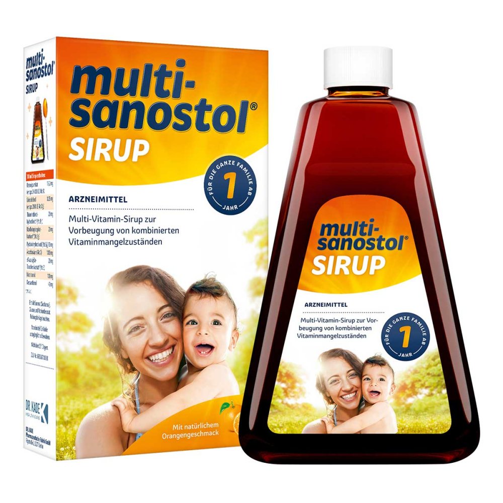 DR. KADE Pharmazeutische Fabrik GmbH Multi Sanostol Sirup 02774817