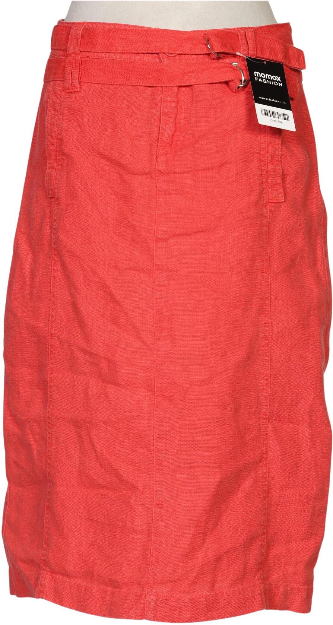 Jackpot Damen Rock, Rot, Gr. EU 34, Leinen - Second Hand