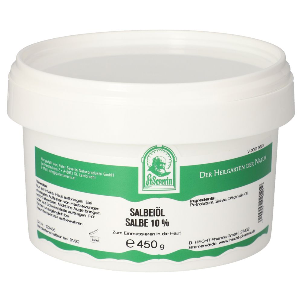 Salbei ÖL Salbe 10% 450 g