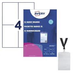 AVERY Zweckform XL Namensschilder mit Textilband