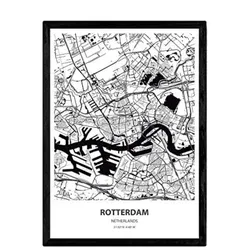 POSTER Rotterdam - Niederlande A3 Rahmenlos