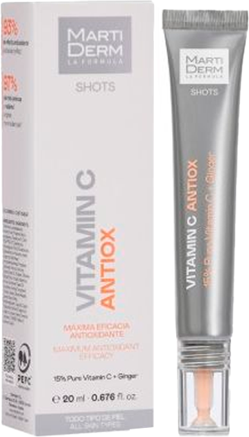 Martiderm Shots Vitamina C Antiox 20ml