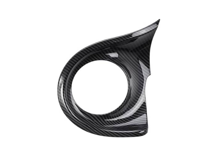 MESKEL Auto Zierleisten Innen Für Smart 453 Für Fortwo Für Vier 2015-2019 Auto Center Konsole Carbon Faser Dekorative Panel Innen Schutz