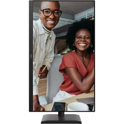 AOC U27E4CV (3840 x 2160 Pixel, 27"), Monitor, Schwarz