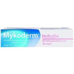 Mykoderm Heilsalbe Nystatin/Zinkoxid 25 g Salbe