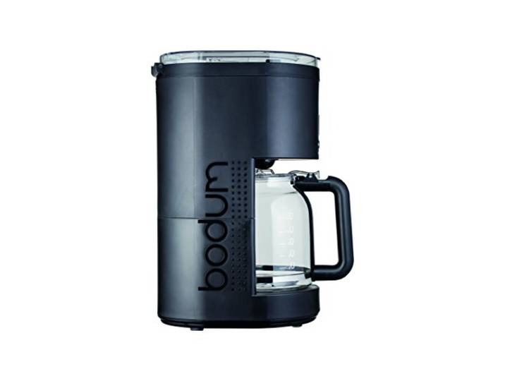 Bodum Bistro Programmierbare elektrische Kaffeemaschine, 12 Tassen, 1.5 L, 900 W, Schwarz
