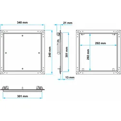Revisionsklappe  300x300 AQUA