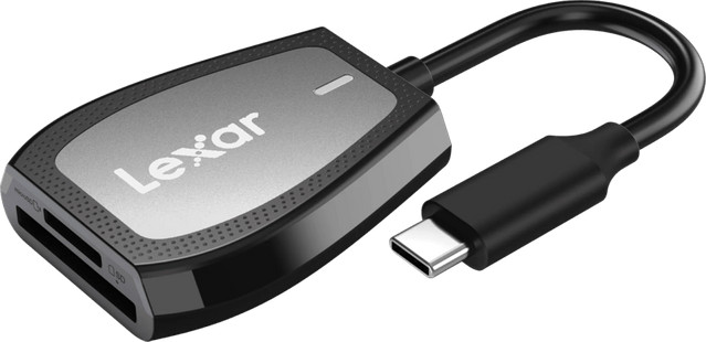 Lexar Professional RW-470 Card Reader voor microSD en SD-kaarten