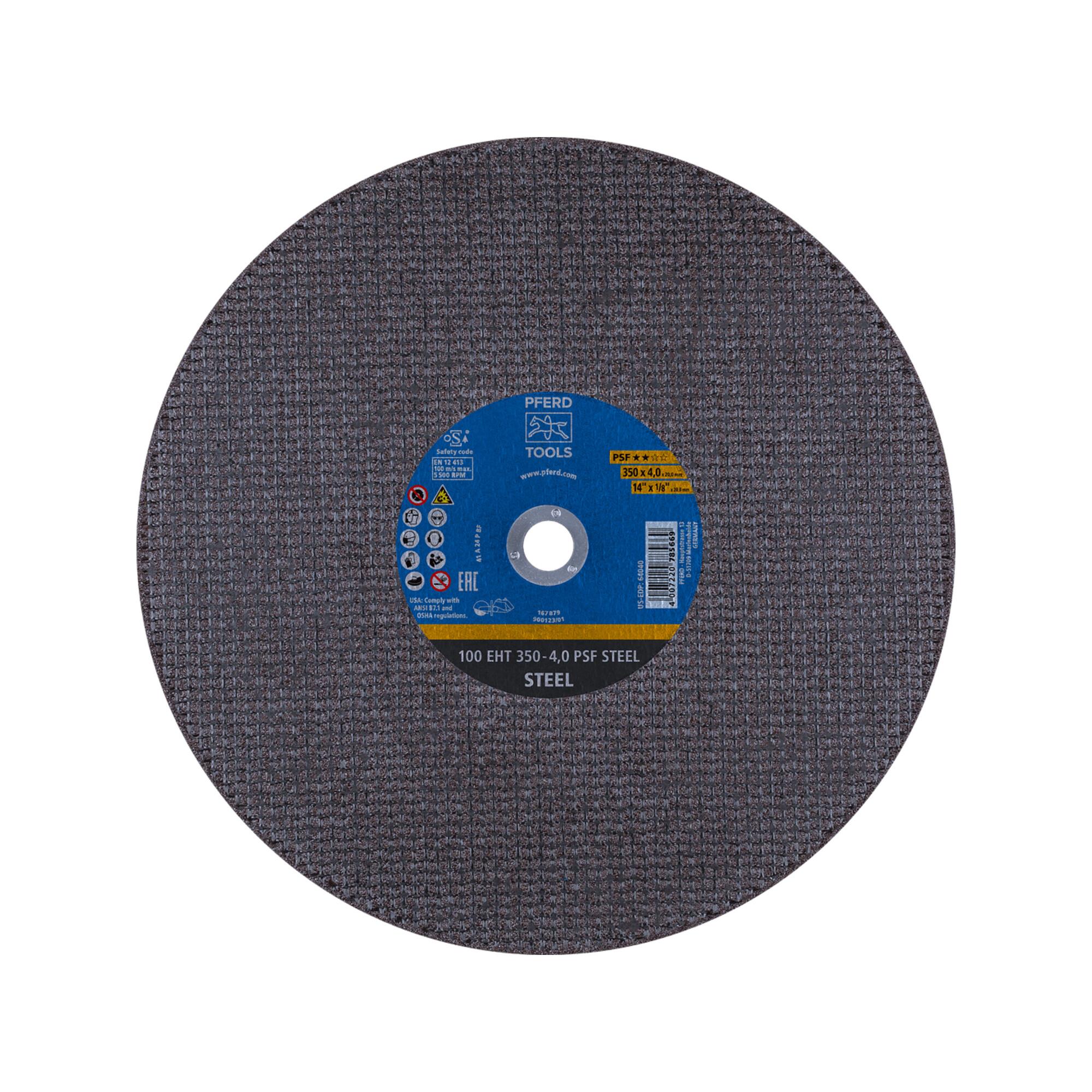 PFERD TOOLS Trennscheibe 100 EHT 350-4,0 PSF Stahl 20mm (61329510)