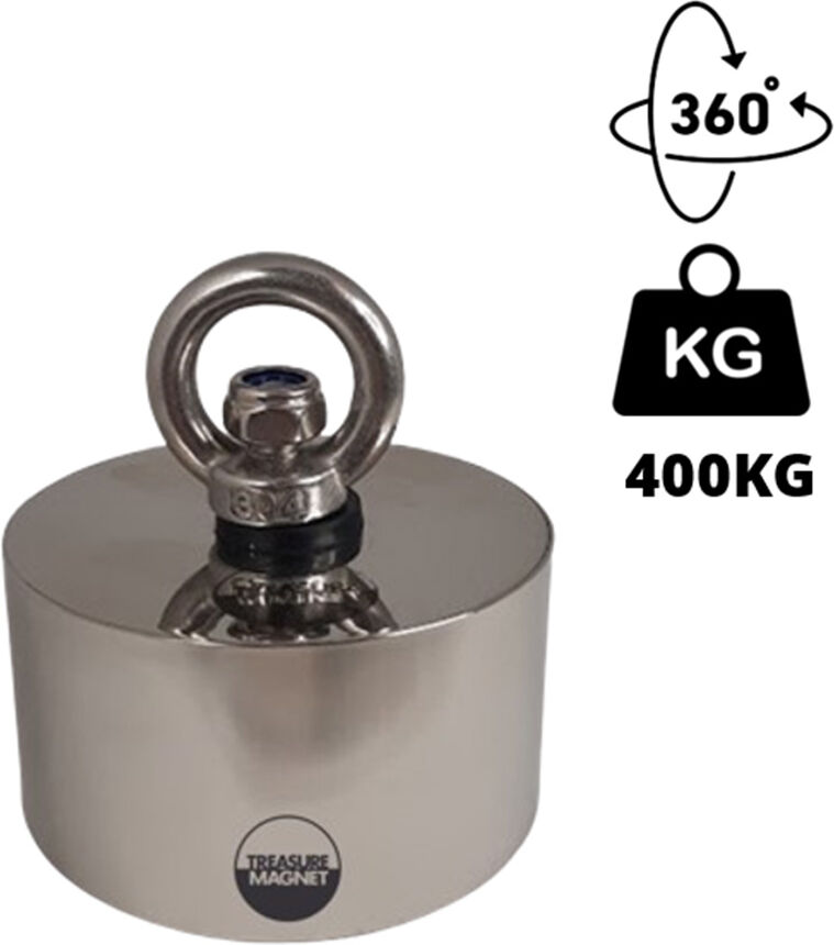Fiskemagnet Warrior 360° - 400kg