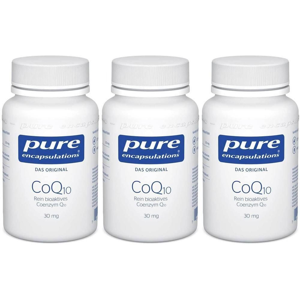 Pure Encapsulations CoQ10 30 mg Kapseln x3 3x120 St
