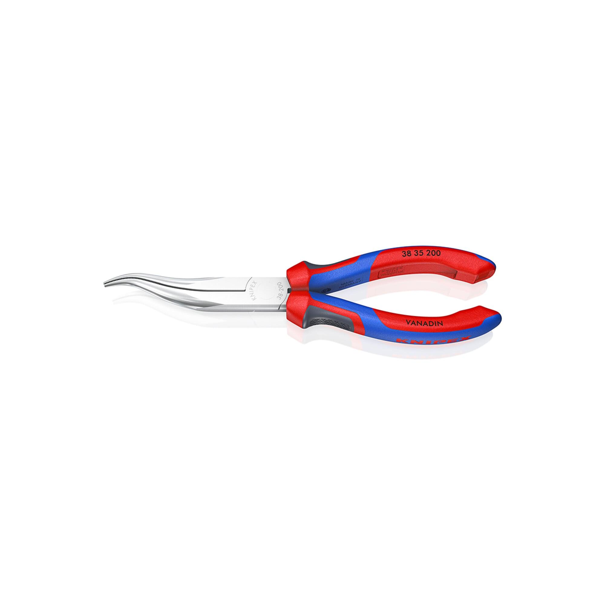 KNIPEX 38 35 200 Mechanikerzange mit Comfort-Griffen verchromt 200 mm)
