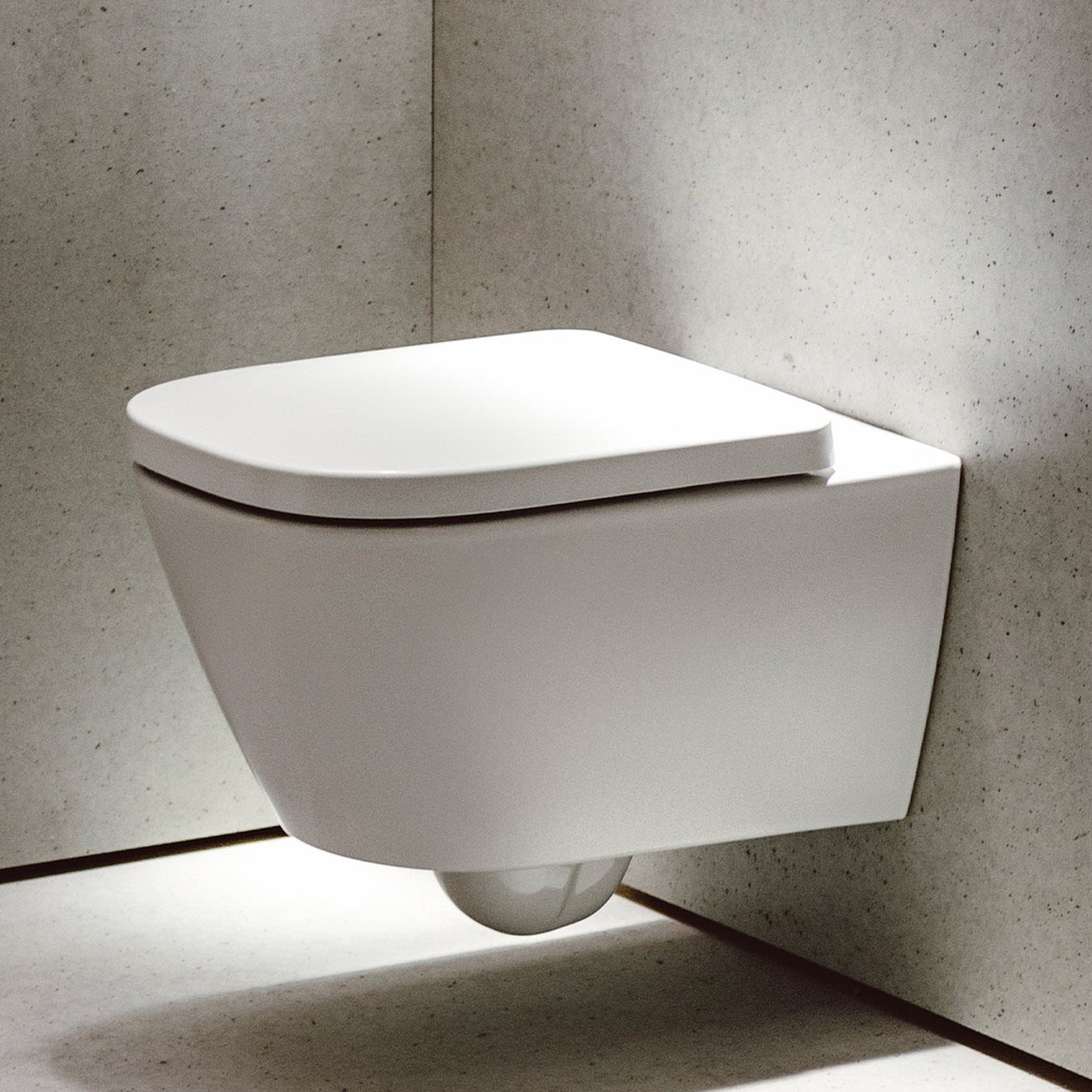 LAUFEN MEDA Kompakt Wand-WC spülrandlos, inkl. WC-Sitz