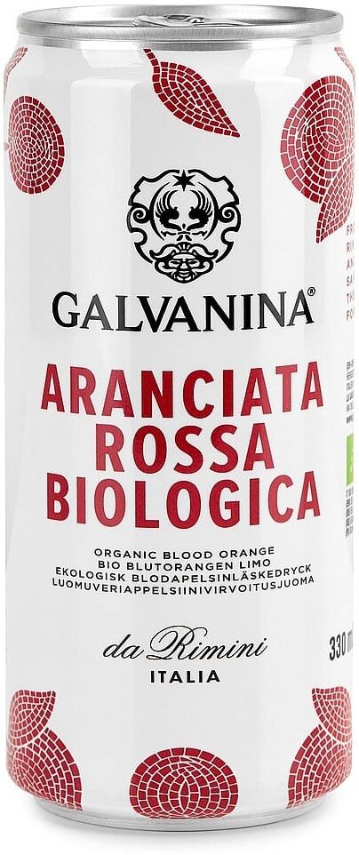 Ermäßigt Galvanina Bio Blutorangenlimonade 330 ml - 0,33 l
