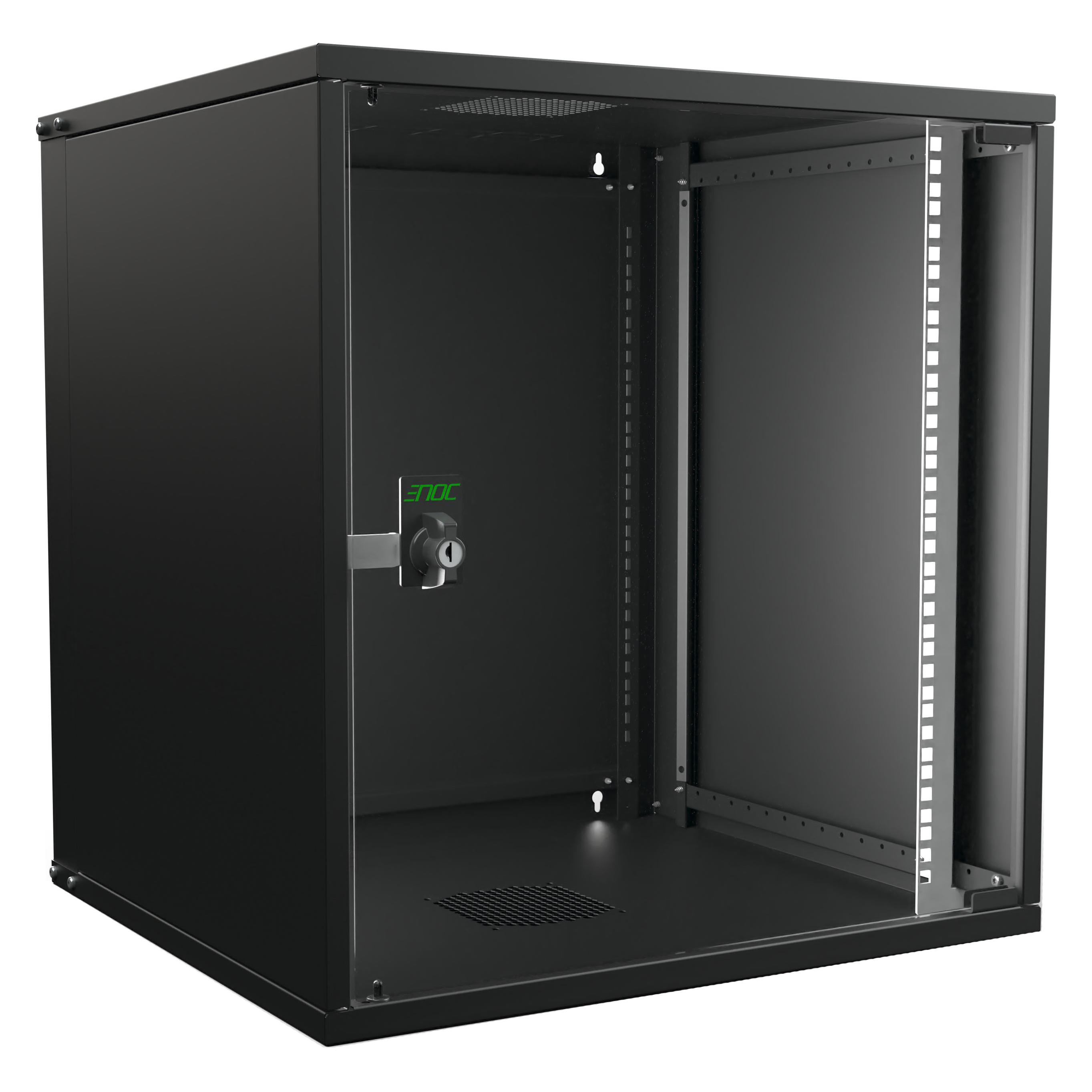 Enoc Wandschrank SNP 12HE sw 19550x500x582mm W3 12-5-S-SNP (12 HE, 19 Zoll Rack) (57533)