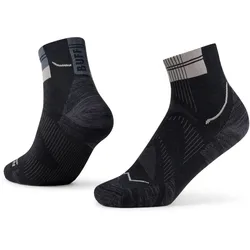 BUFF Coolnet Quarter Socken 999 - black XL (45-47)