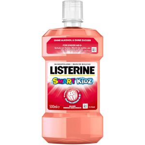 LISTERINE Mundspülung Smart Kidz, ohne Alkohol, mit Fluorid, antibakteriell, 500ml