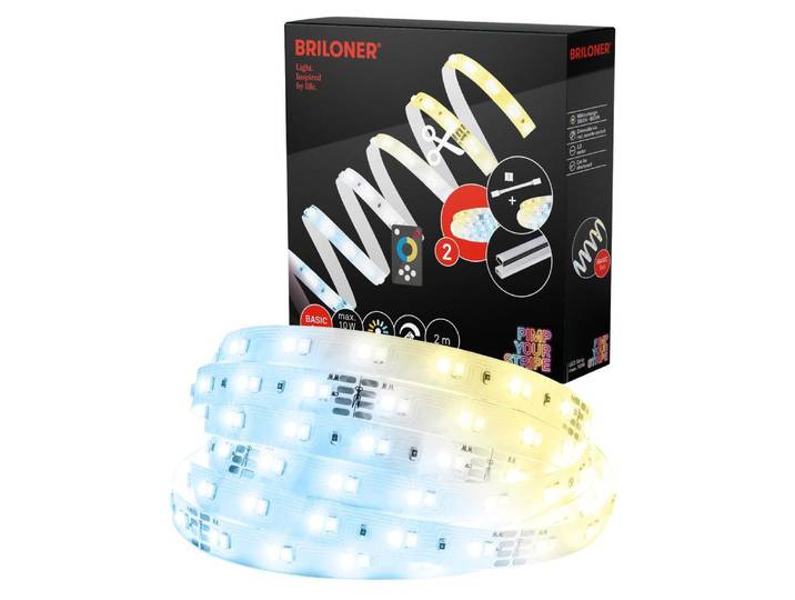 Pimp Your Stripe Starterset LED Strip 2m\, CCT\, télécommande