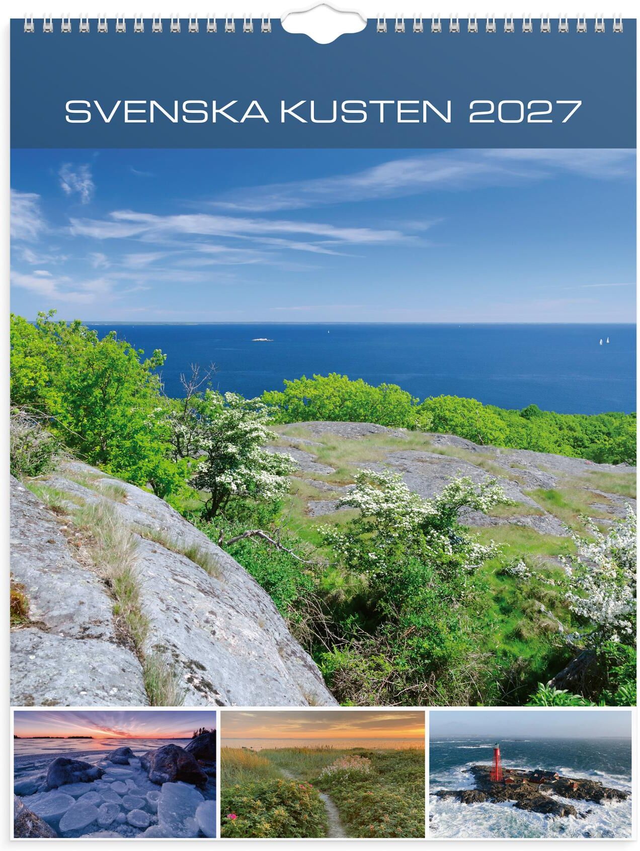 BURDE Väggkalender Svenska kusten 2027