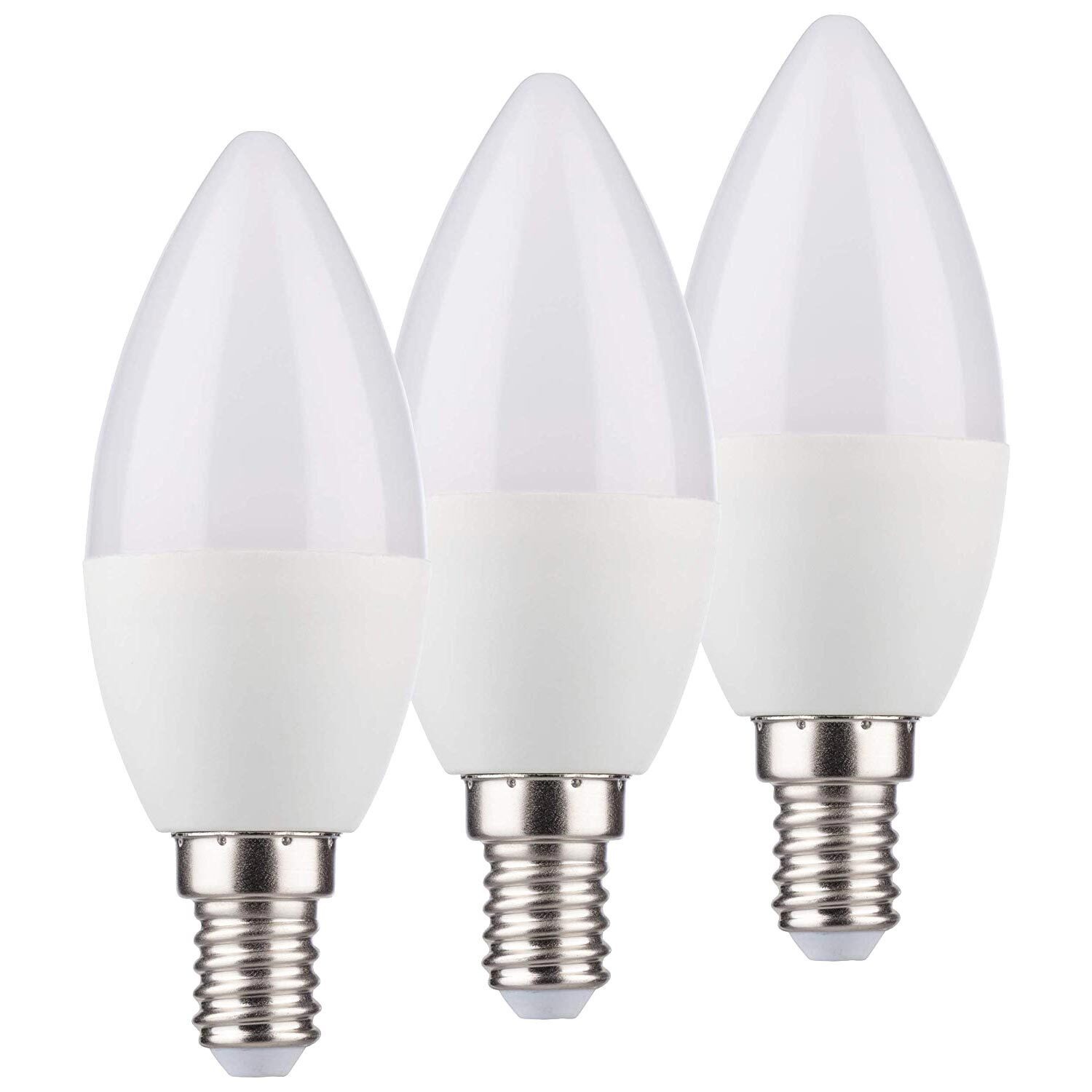 Müller-Licht LED-lamp set 3x E14 B35 kaarsvorm warm wit licht 2700K 5,5W
