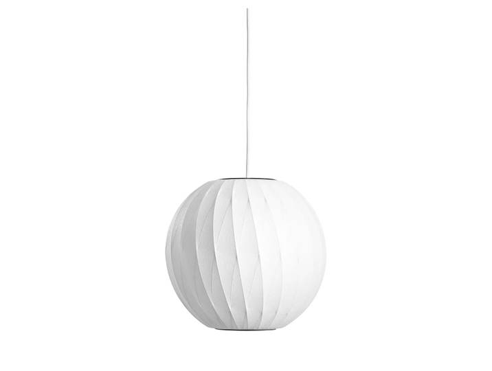 HAY Nelson Bubble Ball crisscross Pendelleuchte S Off white