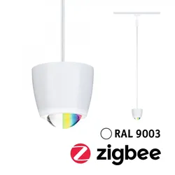 Paulmann 95683 URail Pendel Smart Home Zigbee 3.0 Tyros RGBW 200lm 4,5W RGBW+ dimmbar 230V Signalwei