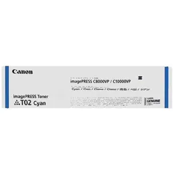 Canon, Toner, T02 Toner Cyan 43k Each - Tonereinheit (C)