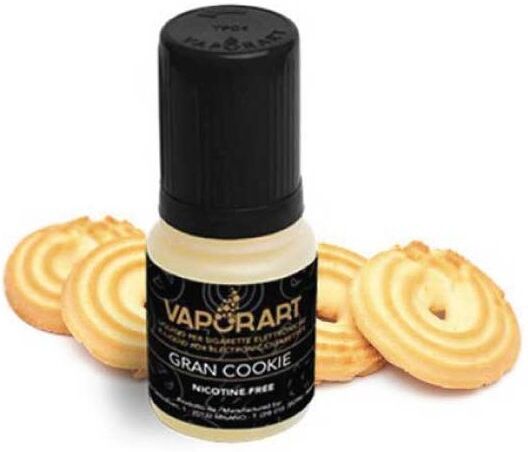 VaporArt IT Gran Cookie Vaporart Liquido Pronto Da 10 Ml