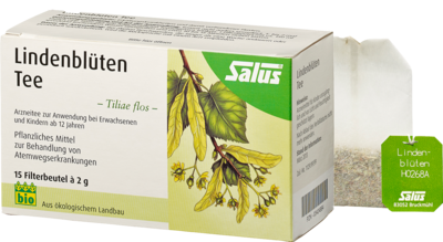 SALUS Pharma GmbH LINDENBLÜTEN ARZNEITEE Tiliae flos Bio Salus Fbtl. 15 St 03424864