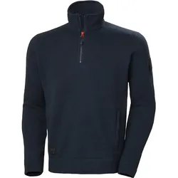 Strickfleece-Pullover "KENSINGTON" - XL - marine