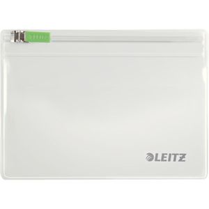 Leitz Gleitverschlussbeutel Complete Traveller Zip-Beutel XS, aus 0,20mm PVC, transparent, 2 Stück
