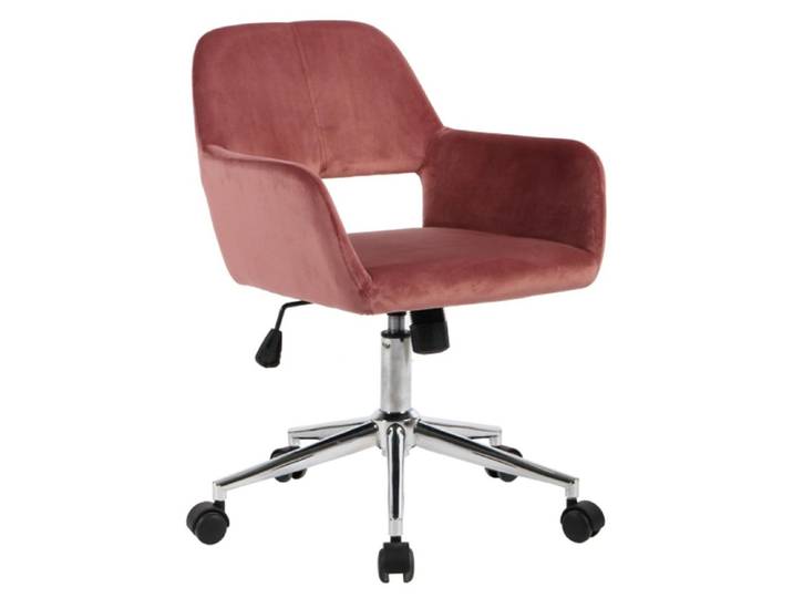 CALICOSY - Chaise de bureau en velours ajustable - Ross