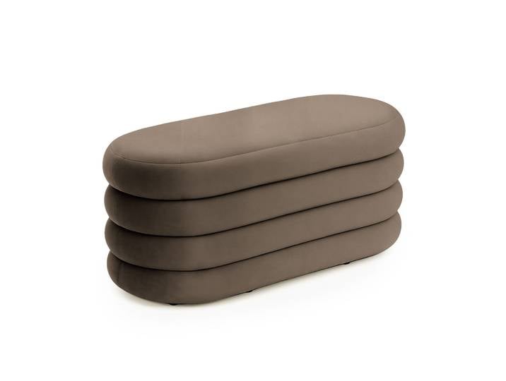 Sitzhocker – PUFFO – Braun